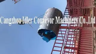 Arrangement of conveyor pulley/Drive/head/return/tail/snub/take-up/bend  angie@idlerchina.com