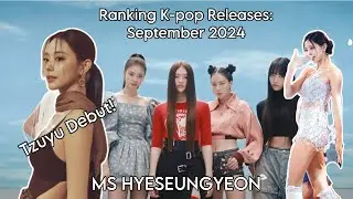 Ranking K-pop Releases: September 2024