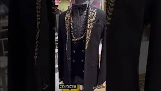 Latest designer suits for men | stylish men&rsquo;s suits | embroidered suits for men #shorts #viral