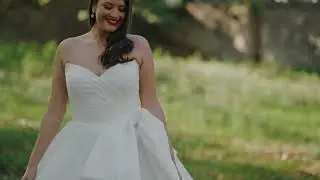 Disney Snowwhite DP427 Trouwjurk exclusief in Nederland bij Santerello Bruidsmode Breda.