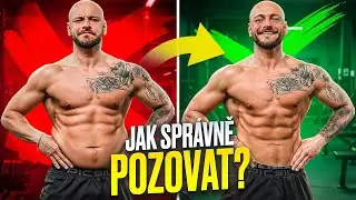 TAKHLE SE UČ&Iacute;M P&Oacute;ZOVAT 💪 ( Men&rsquo;s Physique Posing)