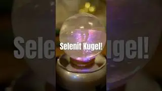 Selenit Kugel f&uuml;r K&ouml;rper & Seele #steinschmuck #mineralien #selenite #heilsteine #grenchen #schweiz