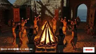 Ancient Pulse Of The Earth Tribal Drums Guiding Sacred Trance And Timeless Ritual Focus