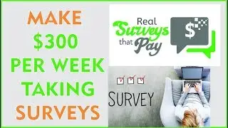 Make Money Online Taking Surveys - 2019