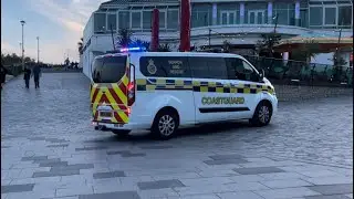 Southbourne Coastguard and HMCG Officers at Bournemouth Pier + Other Emergency Vehicles