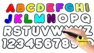 Learn ABCD Alphabets and numbers counting123,Shapes for kids and Toddlers,ABC phonics song,12345,abc