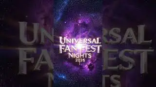 Universal Fan Fest Nights 2026 &ndash; Official 3D Promo Video #aishorts