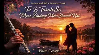 TU IS TARAH SE MERI ZINDAGI MEIN SHAMIL HAI   RAFI'S TIMELESS CLASSIC   FLUTE COVER