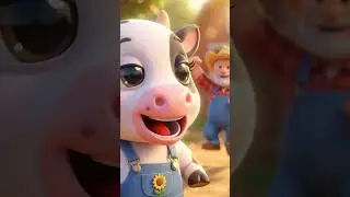 Happy Farm Animals Adventure 🐥🌾 | Cute Animation & Song for Toddlers | Bouncing Animals Dance!