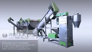 🌟 High efficiency and environmental protection: PP PE washing line 🌟