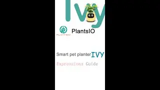 GUIDE_Ivy&rsquo;s Expressions&meanings for smart pet planter Ivy