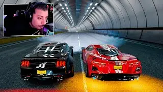 NOVO CORVETTE C8 VS MUSTANG GT DEBERTI DESIGN - FORZA HORIZON 4