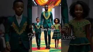 Vibrant & Stylish : African Fashion #familyfashion #fashiontrends #africanfashion #trendingstyles