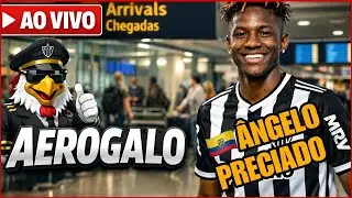 🚨 AOVIVO EXCLUSIVO - CHEGADA DO &Acirc;NGELO PRECIADO DIRETO DE CONFINS