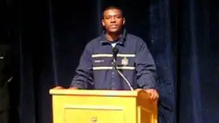 Ricky Dobbs' Naval Academy c/o 2011 Vice President Speech