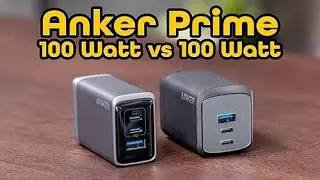 Сравнение зарядных устройств Anker Prime 100 Вт и Gan 100 Вт