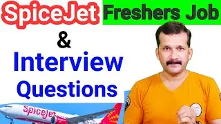 Freshers Vacancy in SpiceJet | Ground Staff Vacancy 2021|Airline Airport Job Vacancy 2021|  @flyair