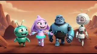 3d pixar style cartoon sample 