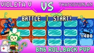 [MMBN6 PvP] - Violeta Volnutt (Falzar) VS  ThatGuyOnLan (Falzar)