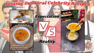 Testing Out Viral Celebrity Recipes | Testing Celebrity Hacks | Celebrity Favourite Recipes | HP