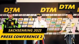 DTM Press Conference Race 2 | Sachsenring | DTM 2023 | Re-Live