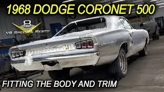 💯 1968 Dodge Coronet Reborn:  Make It Fit Right V8 Speed and Resto Shop (Muscle Car Restoration)