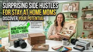 Surprising Side Hustles for Stay at Home Moms | MONEY MAKING