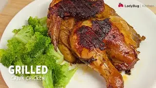 GRILLED CAJUN CHICKEN | Quick dinner recipe using a double-sided grill pan (Masflex)