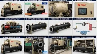 RTAG-400 Trane Chiller Parameters related explanation #chiller#maintenance #operation.