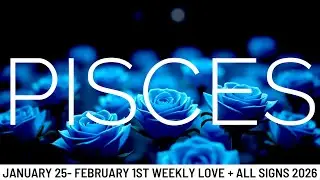 *PISCES* YOU’RE STANDING OUT IN A BIG WAY THIS WEEK! ALL EYES ON YOU‼️- January Weekly Love Tarot