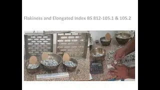 Part 1 Flakiness Index and Elongation Index of Aggregate for Concrete & Asphalt - BS 812-105.1&2