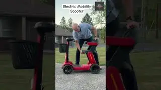 How to Fold Paiseec S3 Mobility Scooter - Quick Guide by Dr. Monte 💯🔥#mobility #scooter #disability