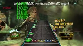 Guitar Hero Smash Hits PS3 Debug Menu