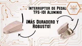 Interruptor de Pedal TFS-101 Aluminio
