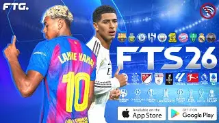 FANT&Aacute;STICO 🥳💥 FTS 2026 EUROPEUS ATUALIZADO COM TRANSFER&Ecirc;NCIAS E KITS 25 26 FACES REAIS