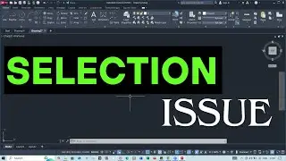 selection issues autocad | selection problem in autocad | selection not working in autocad