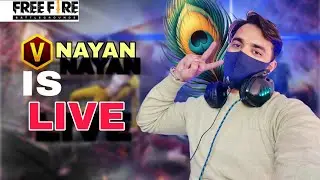 FREE FIRE LIVE GO FOR 1K || NAYAN GAMER