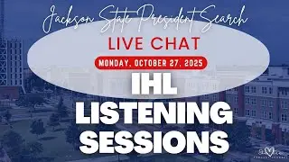 JSU IHL LISTENING SESSIONS