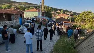 Çorum sungurlu aşağı fındıklı köyü kurban bayramı namazı sonrası