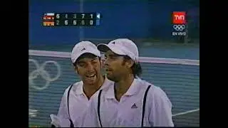 Atenas 2004 - Final Dobles de Tenis, CHI vs GER (TVN en Vivo - Fragmento Final)