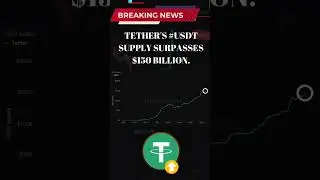 🔥 JUST IN : Tether's #USDT supply surpasses $150 billion. #crypto #cryptonews