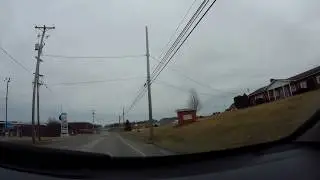 PA Route 281 north to U.S. 219 south powerlines
