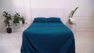Коллекция DAY N NIGHT Комплект постельного белья из 100% хлопка - Синий океан