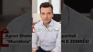 Agron Shehaj n&euml; ZI! Kreu i partis&euml; 