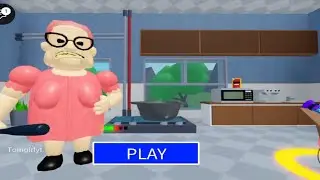 ESCAPING BARRA&rsquo;S GRANNY HOUSE&hellip; SHE ALMOST CAUGHT ME! 😨 (Roblox Scary Obby) #roblox