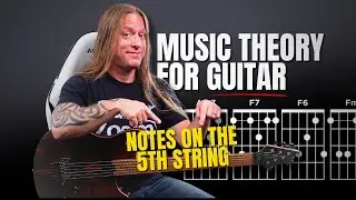 Music Theory for Guitar &ndash; Module 1: Notes on the 5th String
