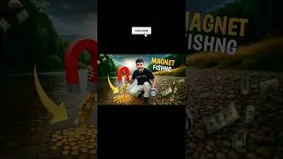 magnet fishing challenge #magnetfishing #challenge #shorts