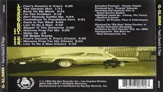 G SLIMM — BACK ON MY BLOCK
