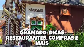Gramado: Lojas e restaurantes na Rua São Pedro, dicas e mais #gramado
