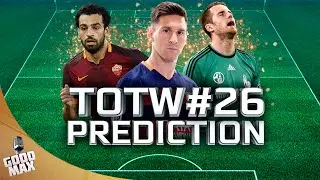 TOTW 26 PREDICTION